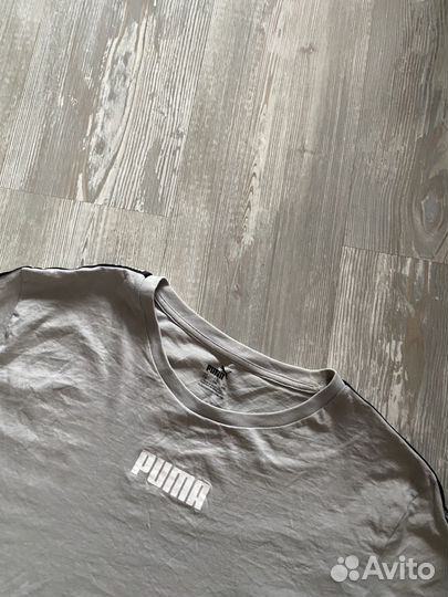 Футболка Puma с лампасами (XXL) оригинал
