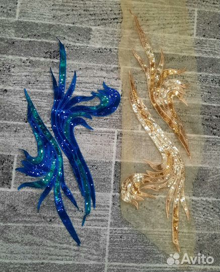 Аппликация - вышивка для одежды