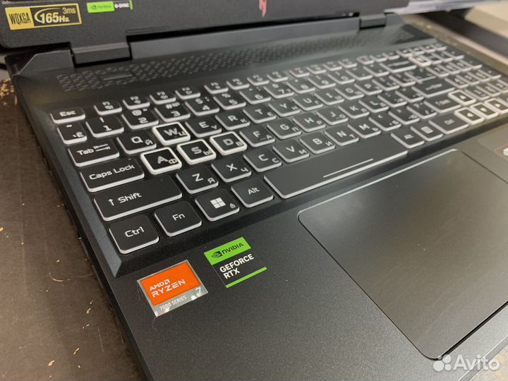 Игровой ноутбук acer Ryzen 7 7840H + RTX 4070