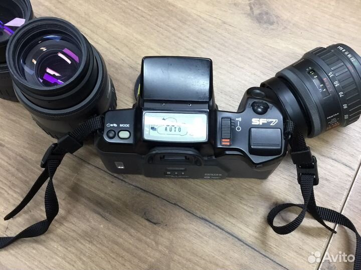 Pentax SF7 + три оптики