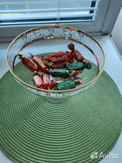 Ваза стекло СССР