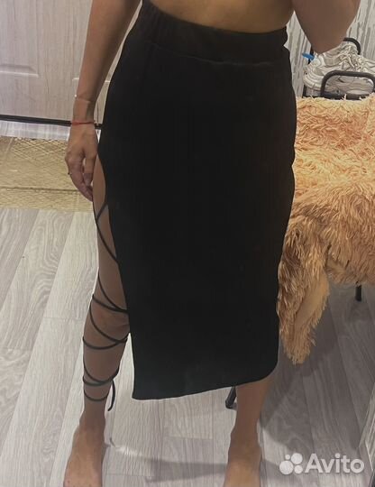 Юбка с завязками