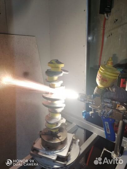 Восстановление, ремонт валов, напыление Castolin