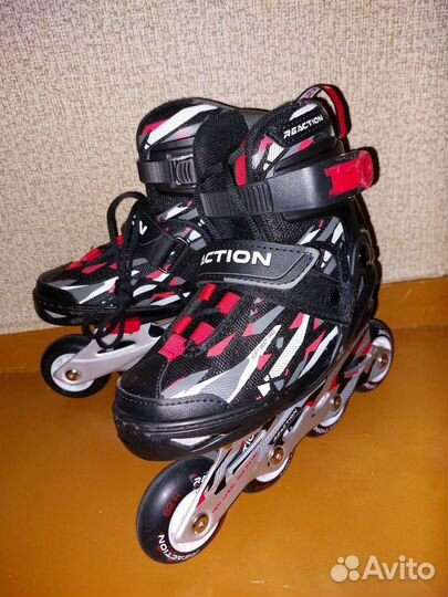 Ролики детские раздвижные+коньки на мальчика