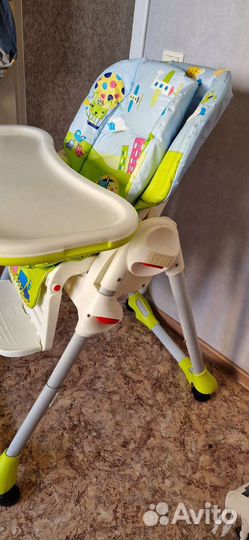 Стульчик для кормления chicco polly