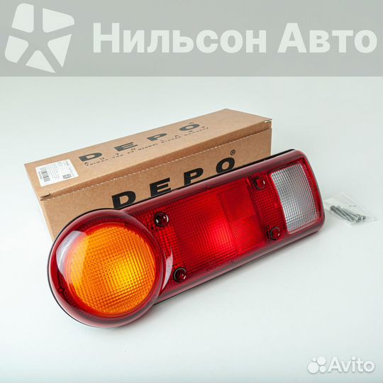 Стоп сигнал hyundai, левый, depo