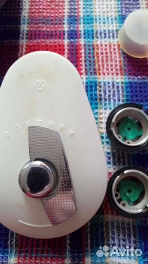 Заводная-механическая бритва спутник-2