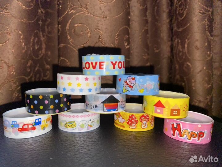 Набор цветных скотчей