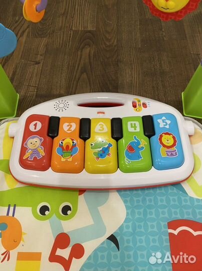 Детский игровой коврик Fisher price, пианино