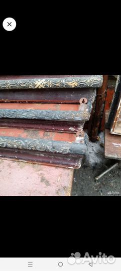 Карниз деревянный старинный