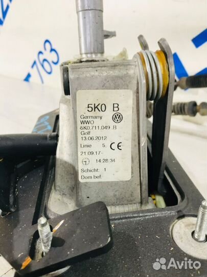 Кулиса skoda yeti 1 рест 1.6 MT