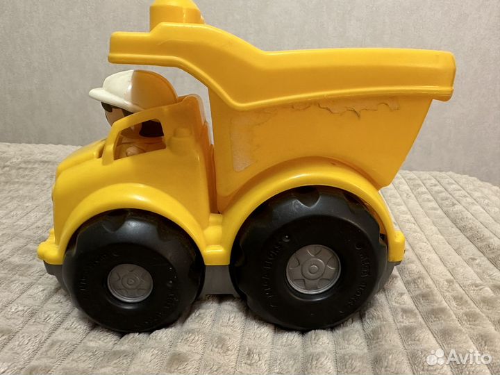 Грузовик самосвал mega bloks cat