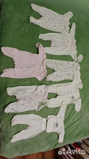 Детские вещи пакетом на девочку от 0 до года