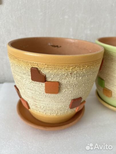 Керамические горшки для цветов