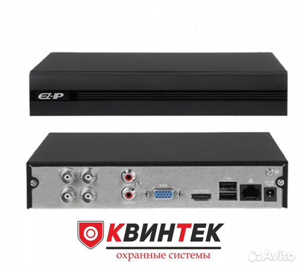 Видеорегистратор 4х канальный EZ-IP EZ-XVR1B04H-I