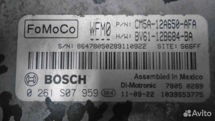 Блок управления двигателем Ford Focus 3 2.0 2012