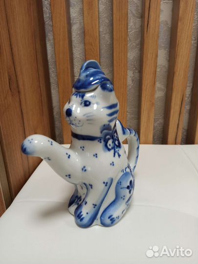 Чайник Гжель Кот