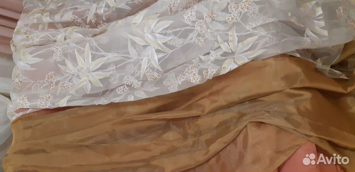 Шторы,тюль новые