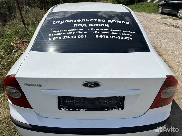 Крышка багажника ford focus 2