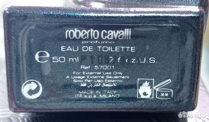 Roberto Cavalli Black туалетная вода муж