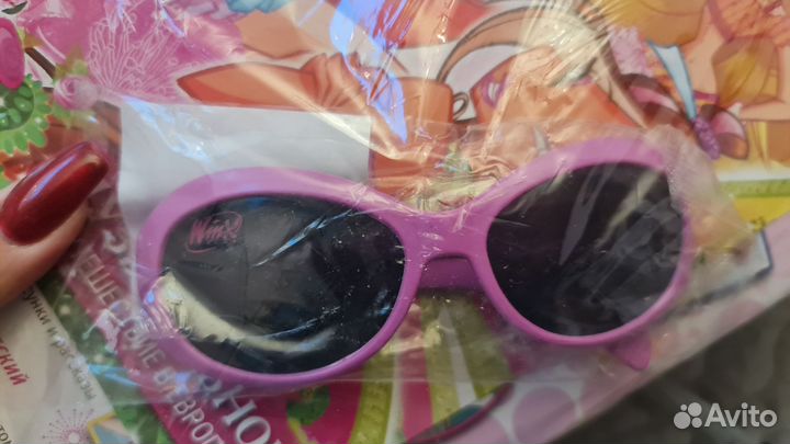 Winx журнал Rainbow, Poland + очки