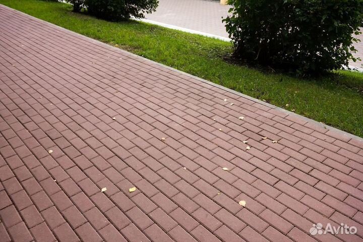 Тротуарная плитка вибропресс Брусчатка 6