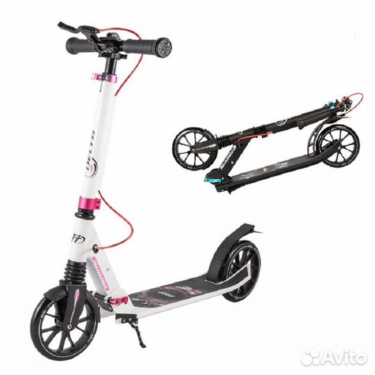 Самокат дельта складной,новый колеса 145 мм