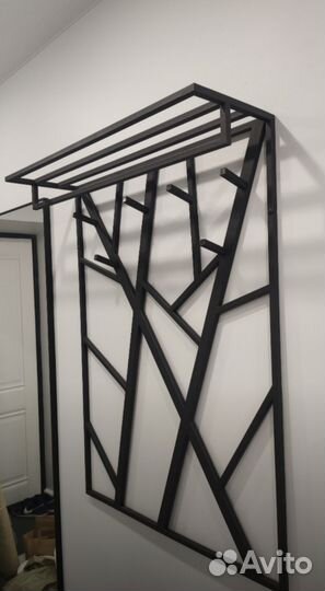 Вешалка настенная лофт