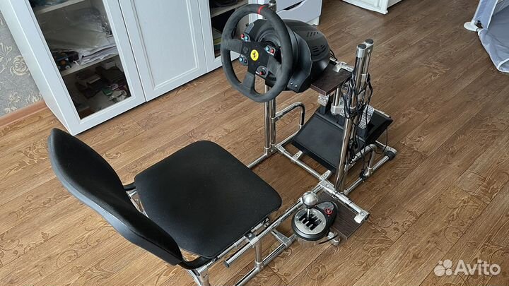 Кокпит для симрейсинга, руль игровой thrustnaster