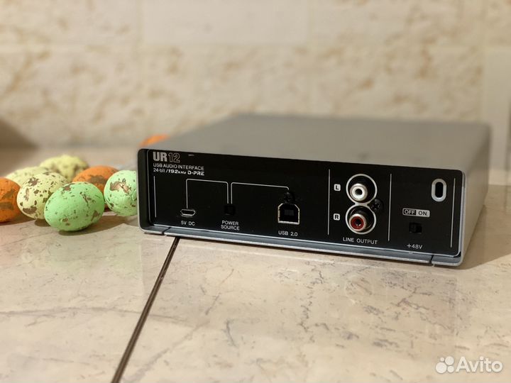 USB звуковая карта Steinberg UR12 внешняя