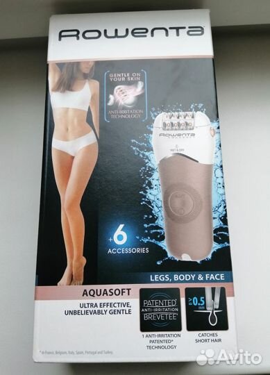Эпилятор Rowenta Aquasoft+trimmer EP4930F0