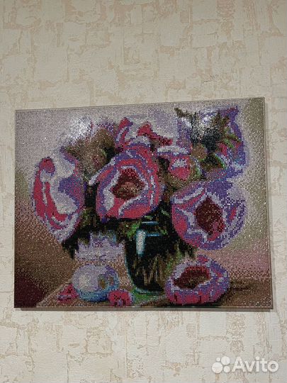 Сборка алмазной мозайки