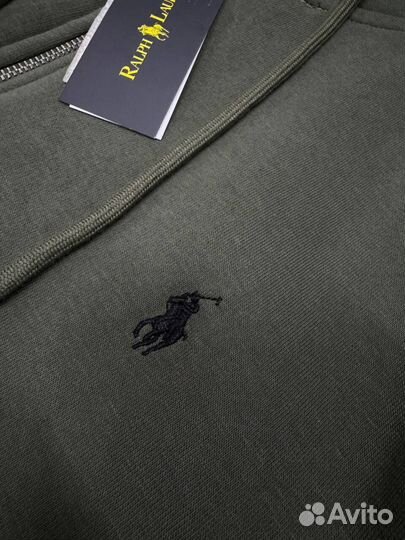 Зип худи Polo Ralph Lauren утепленная мужская