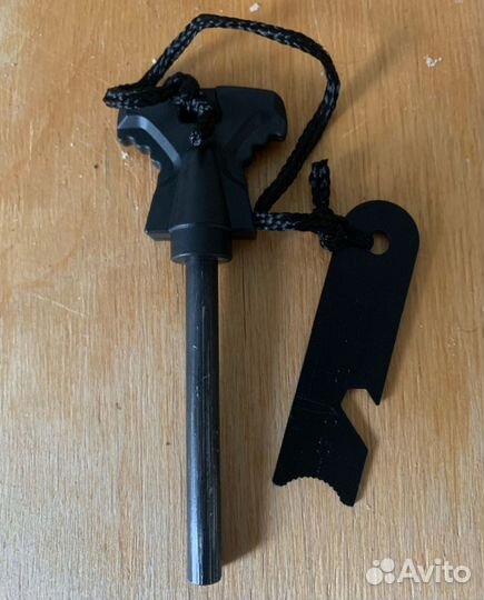 Огниво ферроцеливое, 8 мм, просто огонь