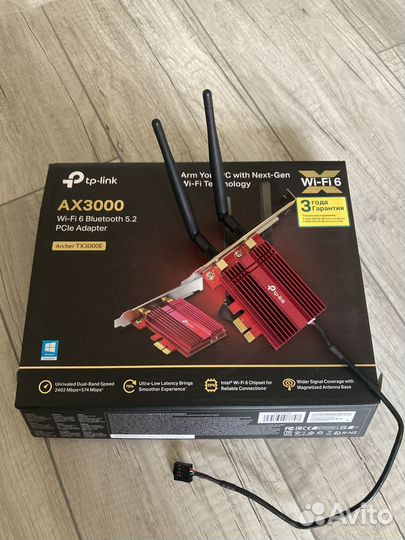 Сетевая карта TP-link archer TX3000E 802.11ax