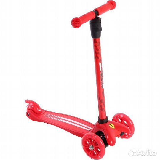 Самокат детский трёхколёсный Ferrari