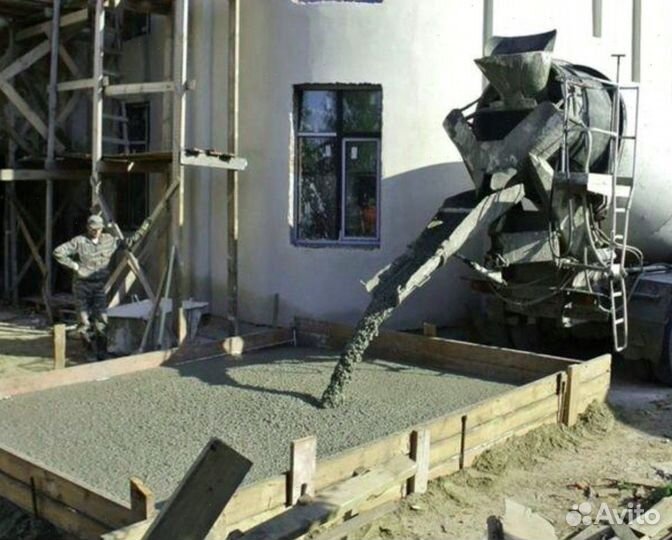 Бетон с доставкой в миксерах