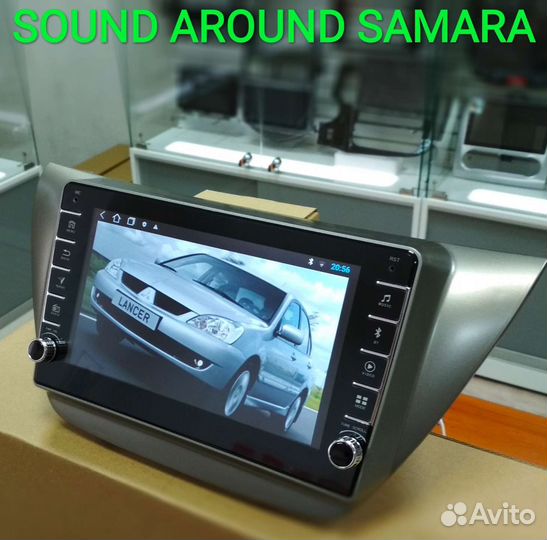 Mitsubishi Lancer 9 магнитола Android с крутилками