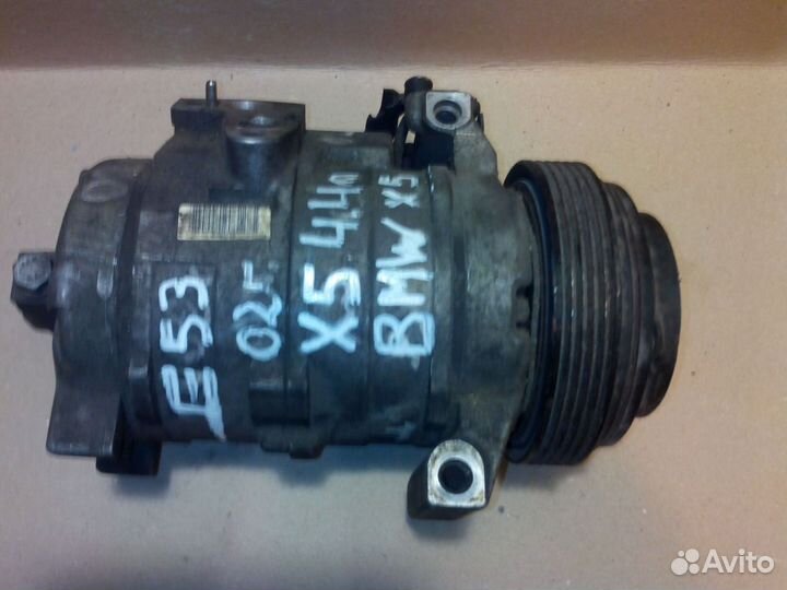 Компрессор кондиционера для бмв Х5 Е53 4.4л. bmw x