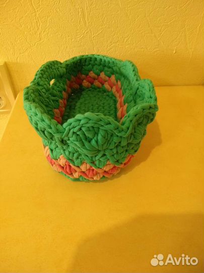 Вязаная люлька