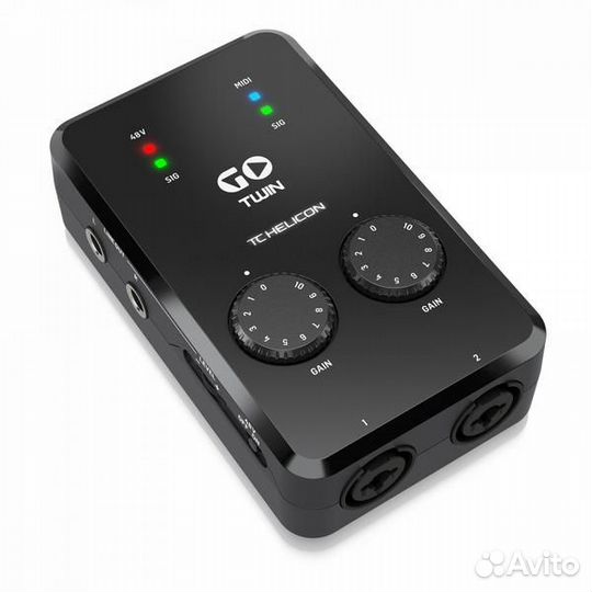 Мобильный аудиоинтерфейс TC Helicon Go Twin