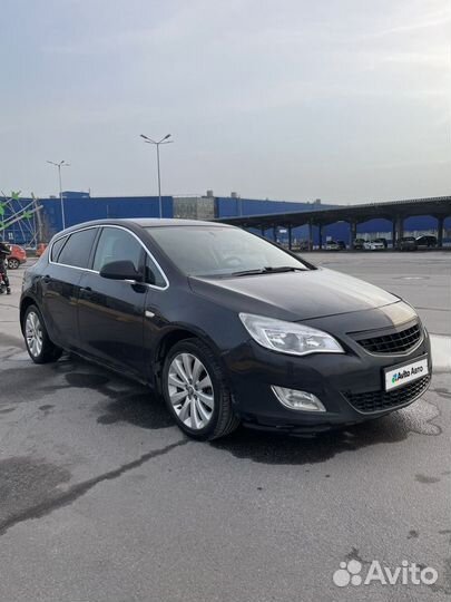 Opel Astra 1.6 AT, 2012, 187 000 км