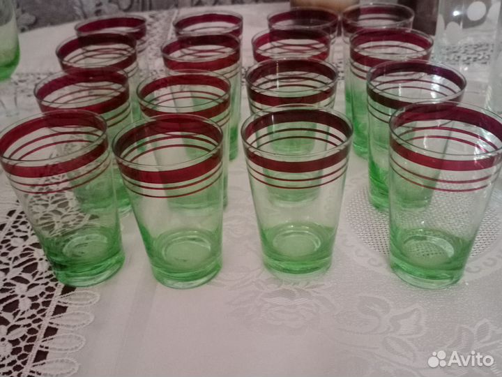 Стаканы стекло СССР