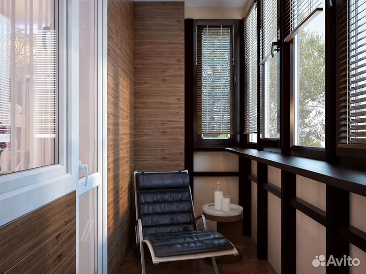 Остекление балкона