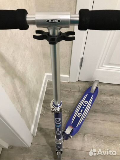 Самокат Micro Sprite LED синий