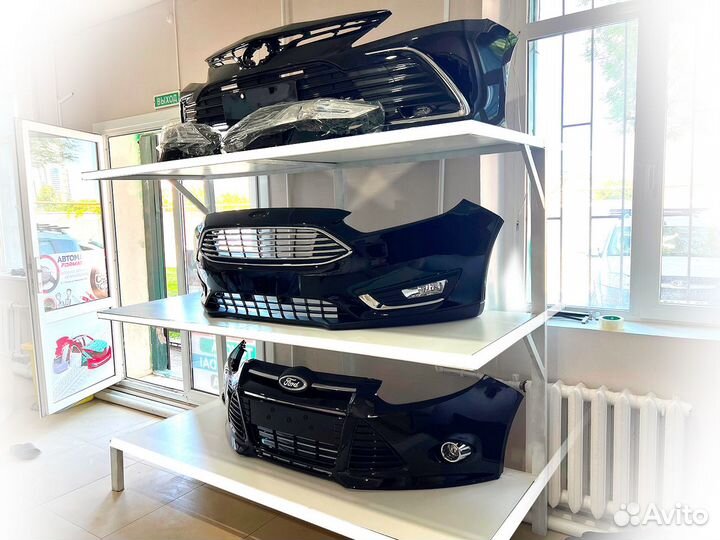 Фары передние на Camry v55 Двухлинзовые