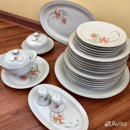 Столовый сервиз ГДР (26 предметов)
