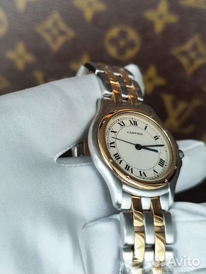 Часы Cartier Panthere Cougar 118000R Yellow Gold