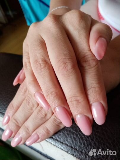 Маникюр +укрепление + покрытие