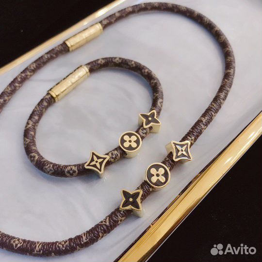 Louis vuitton чокер подвеска Луи Виттон